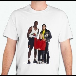 Michael Jordan Michael Jackson Macaulay Tshirt